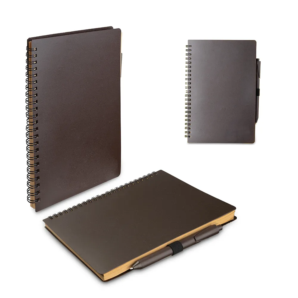 Caderno A5 Capa PP com Caneta-CAD370P
