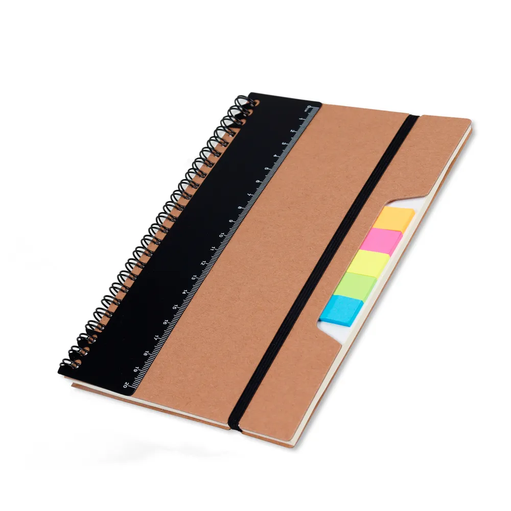 Caderno A5 Capa em Papel Kraft