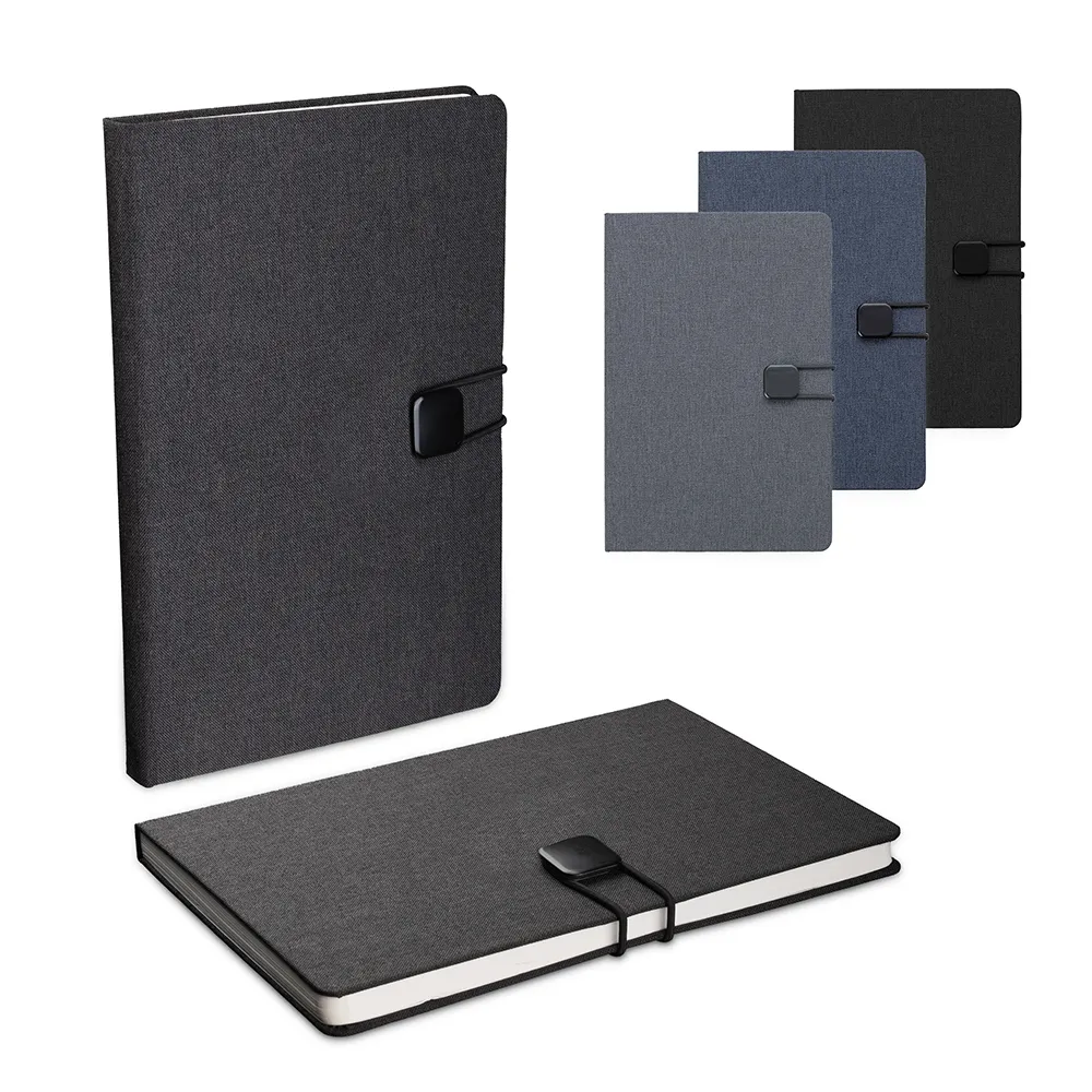 Caderno A5 Capa em Poliéster-CAD340