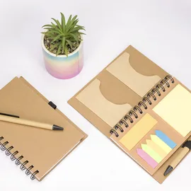 Imagem do produto Caderno Ecológico com Autoadesivos e Caneta