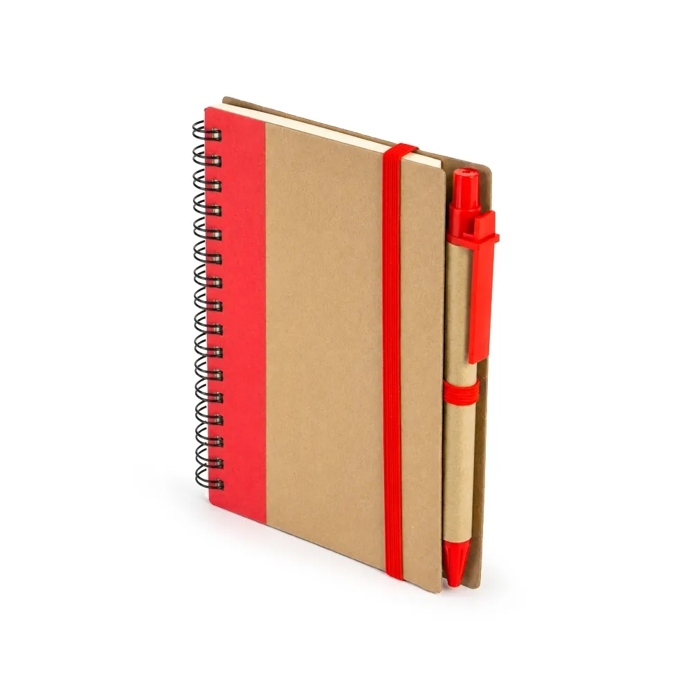 Caderno Ecológico com Caneta
