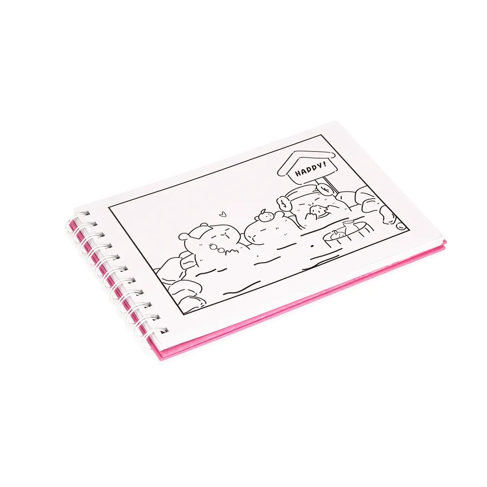 Caderno Para Colorir Desenho Animado