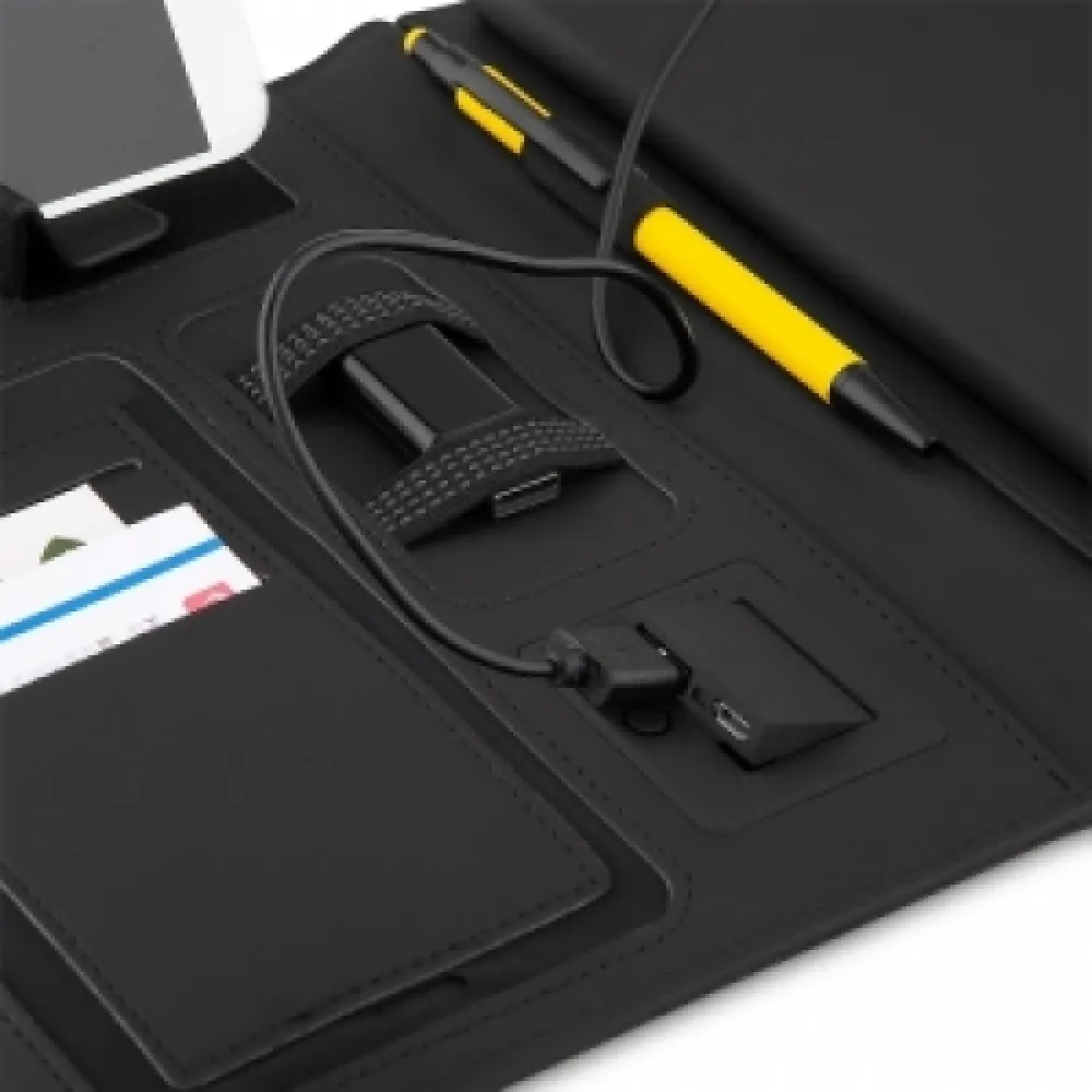 #Caderno Power Bank Indução