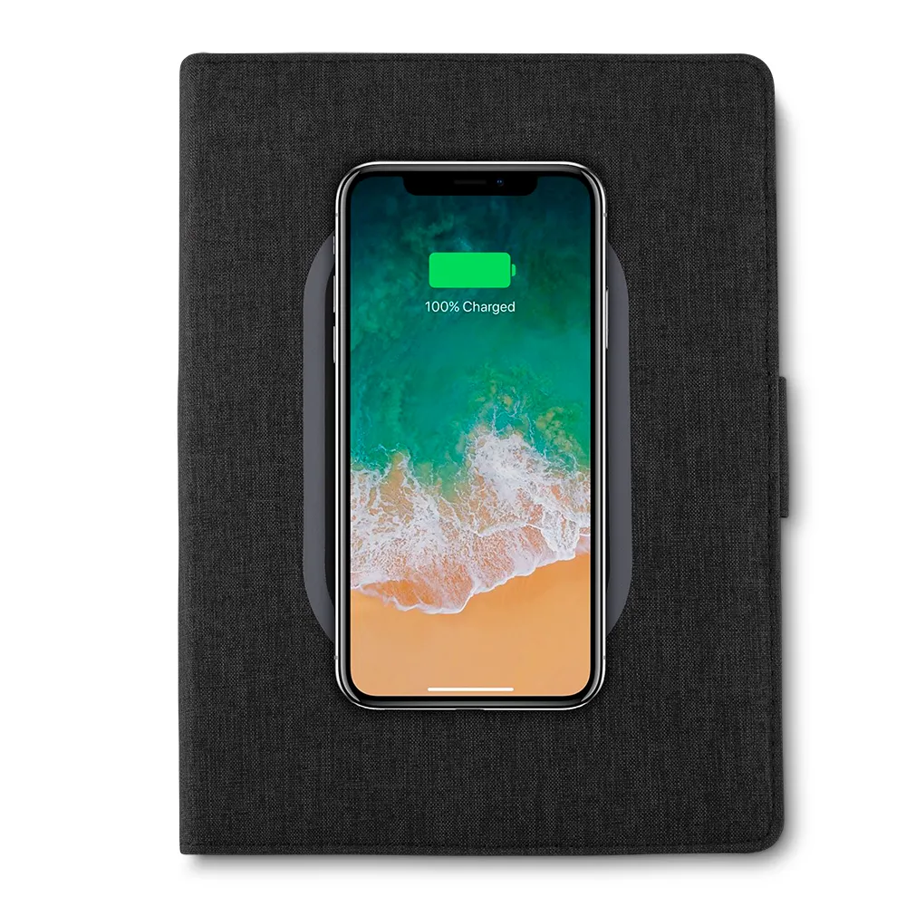 Caderno c/ Powerbank Indução