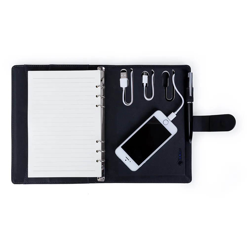 Caderno c/ Powerbank