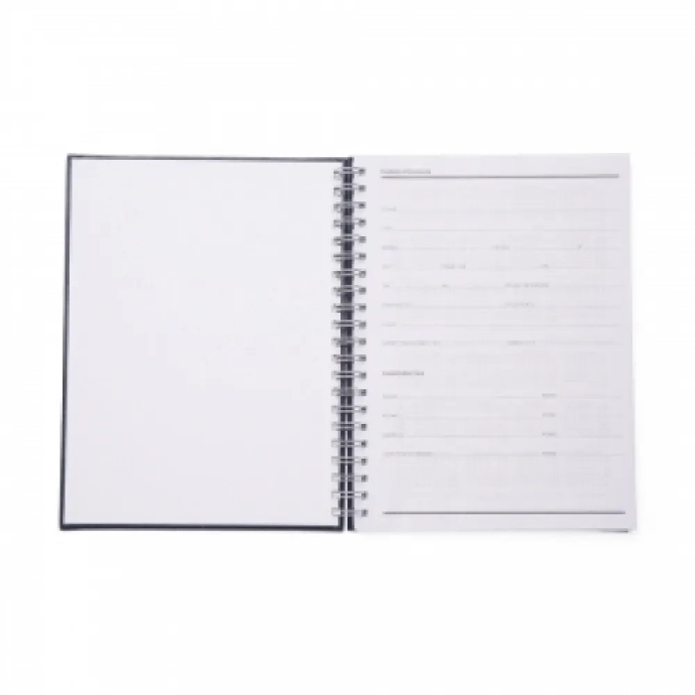 Caderno de Couro Sintético