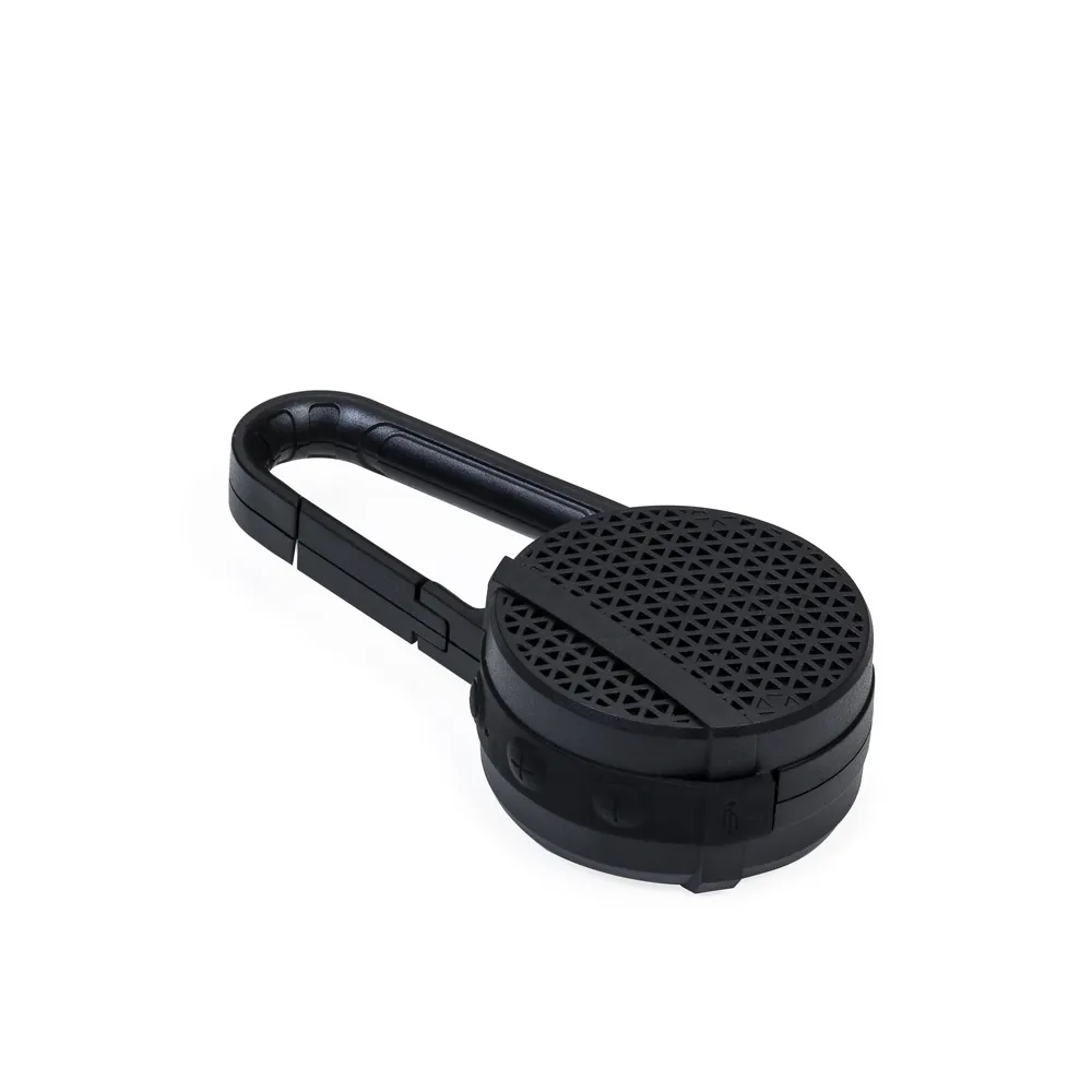 #Caixa de Som Bluetooth com Mosquetão