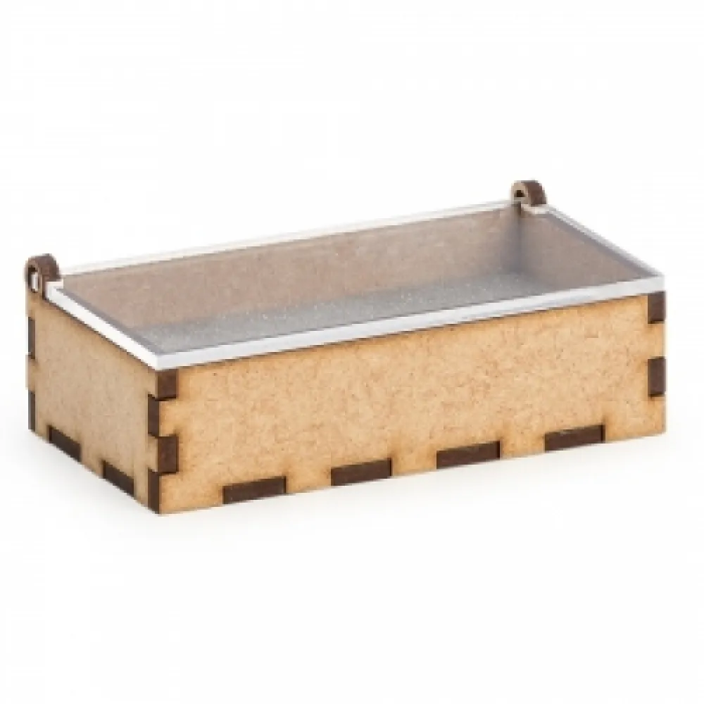 #Caixa para Pen Drive em MDF e Tampa Acrílica