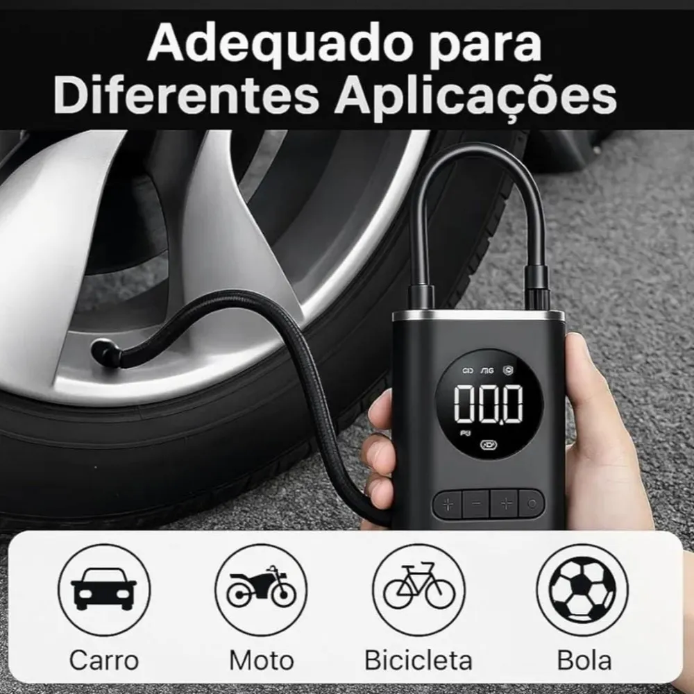 Calibrador Compressor Digital Portátil