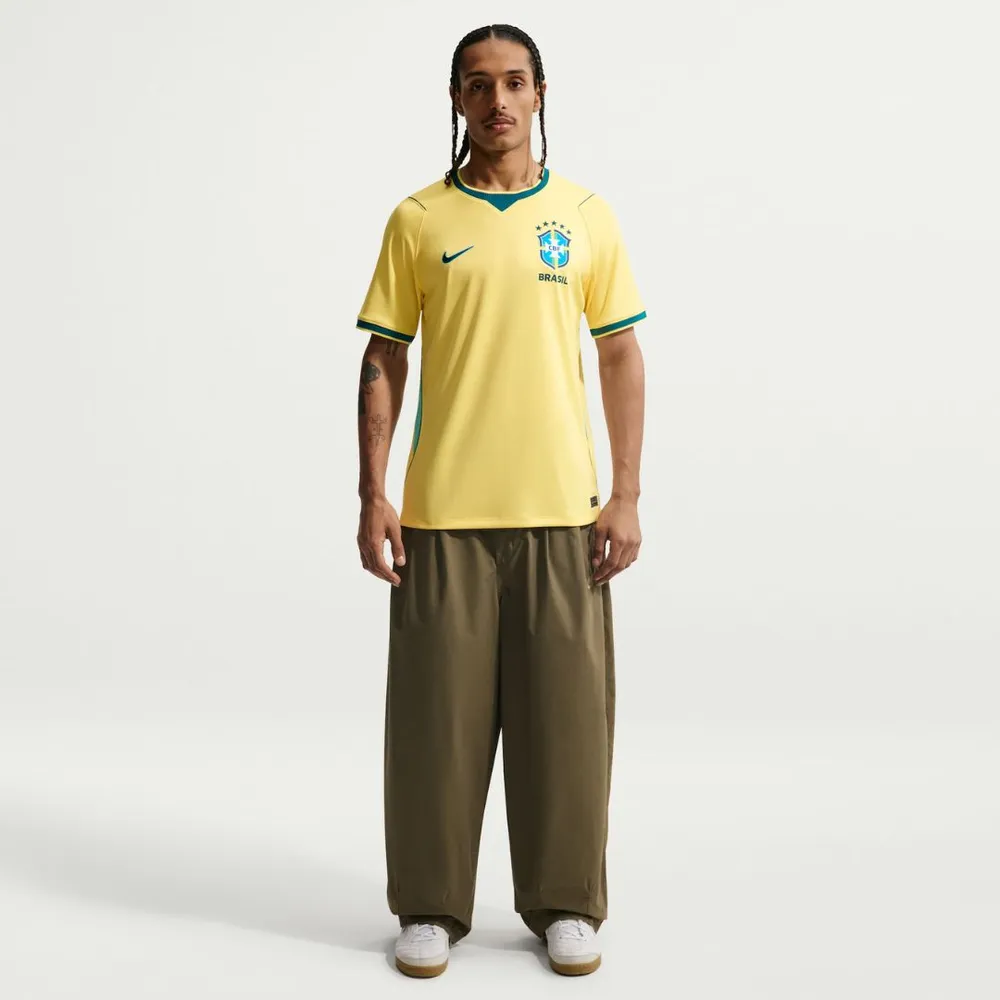 Camisa Brasil Nike I 2026/27 Torcedor Pro Masculina-CMBR01