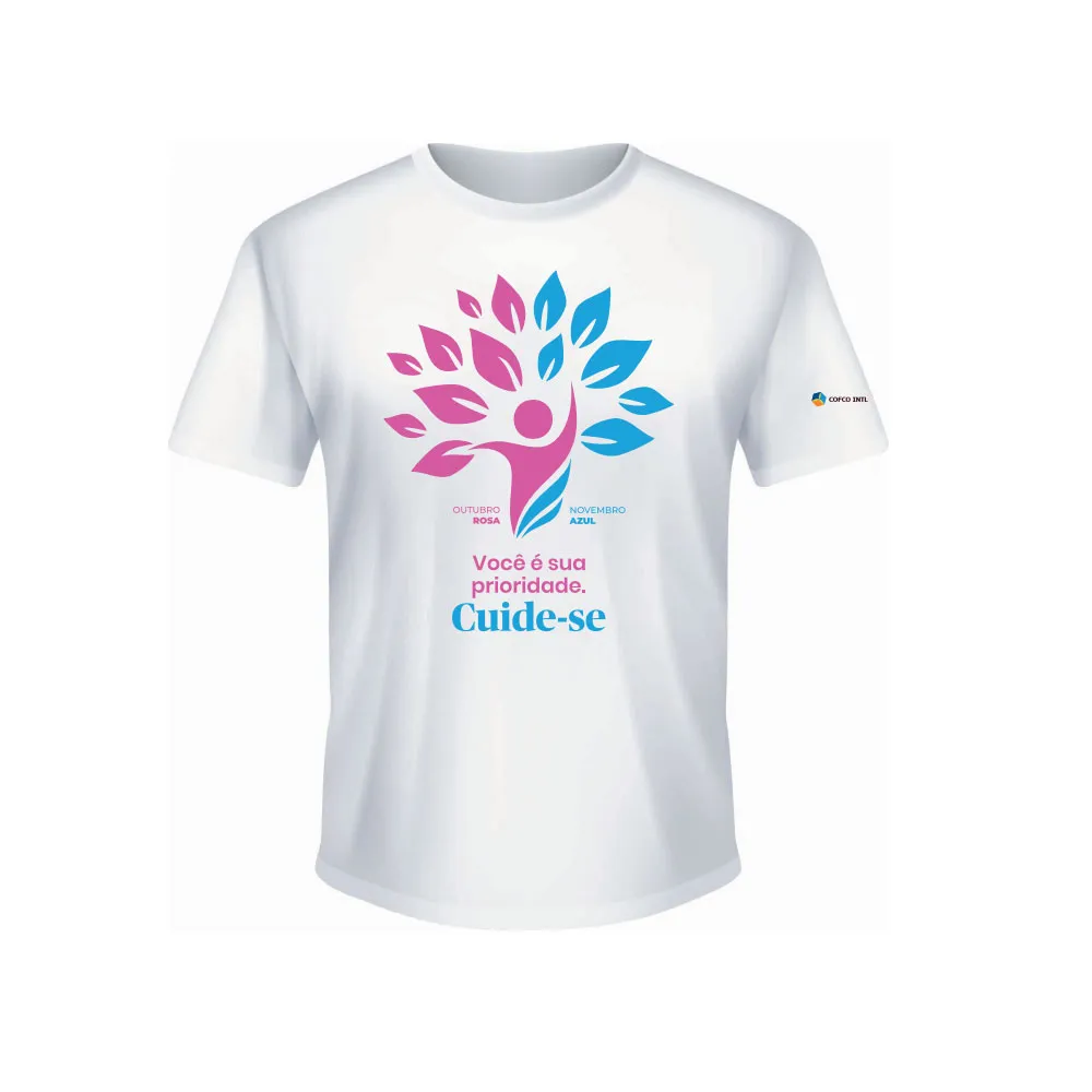 Camiseta gola careca malha fria-LN161MD016