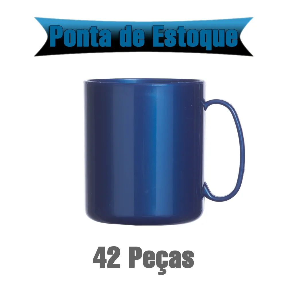 #Caneca Plástica 350ml