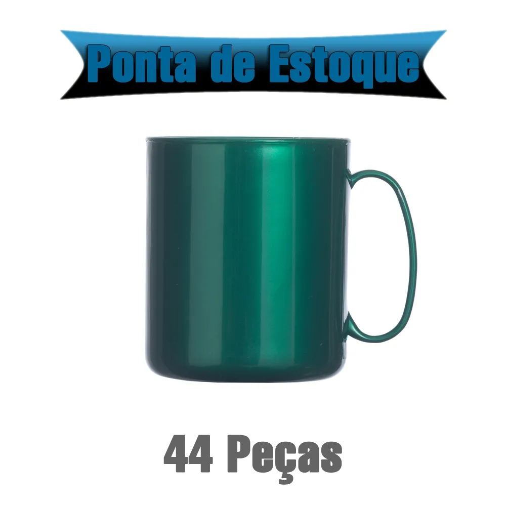 #Caneca Plástica 350ml-13452