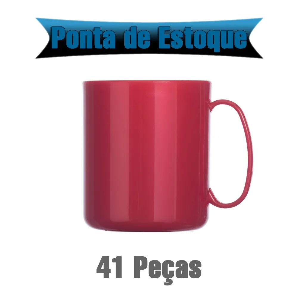 #Caneca Plástica 350ml