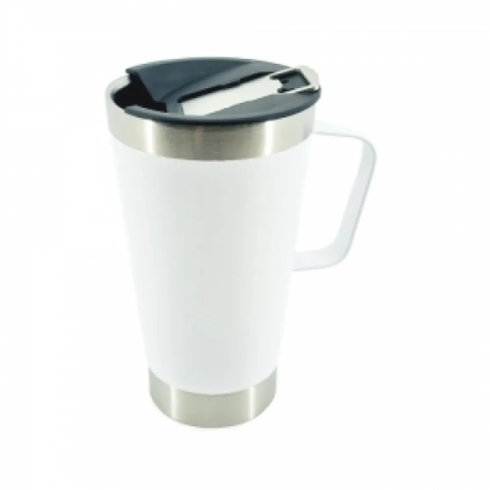 Caneca Térmica Inox com Abridor 550ml