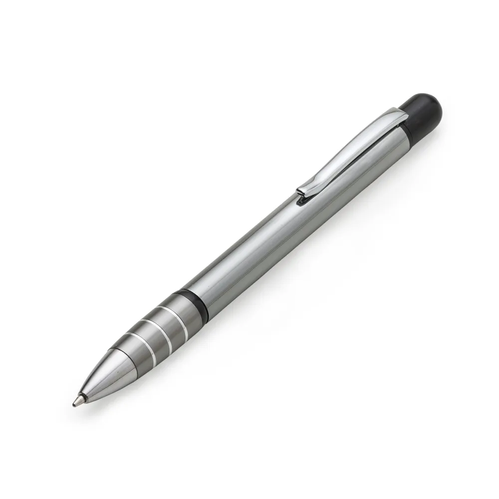 Caneta Alumínio com Marca Texto