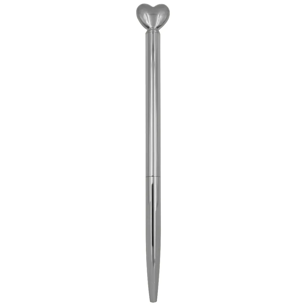 Caneta Esferográfica De Metal Coração