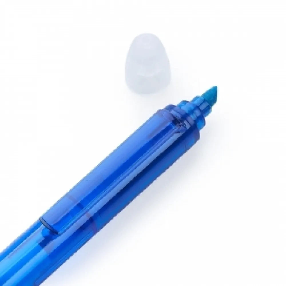 #Caneta Plástica Marca Texto