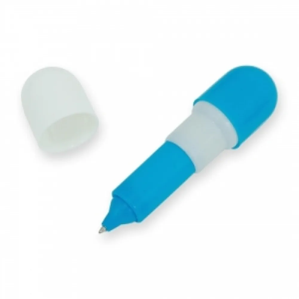 #Caneta Plástica Pílula