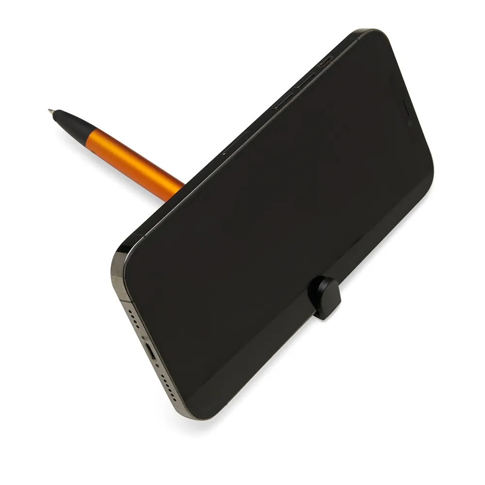 #Caneta Plástica Touch com Suporte
