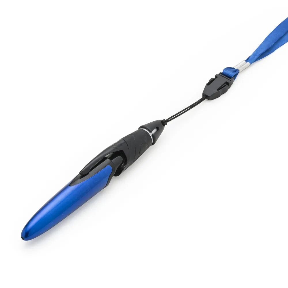 #Caneta Plástica com Cordão