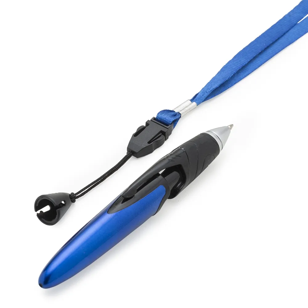 #Caneta Plástica com Cordão