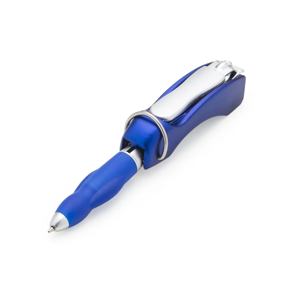 #Caneta Plástica com Cortador