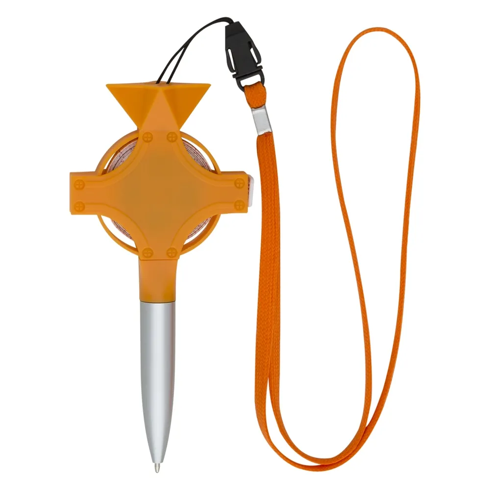 ?Caneta Plástica com Fita Métrica