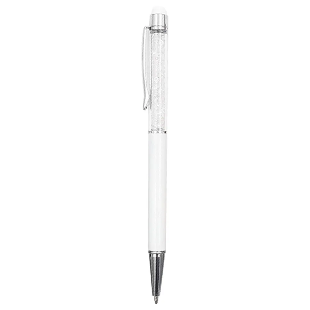 Caneta de Metal Cristal Com Ponta Touch.
