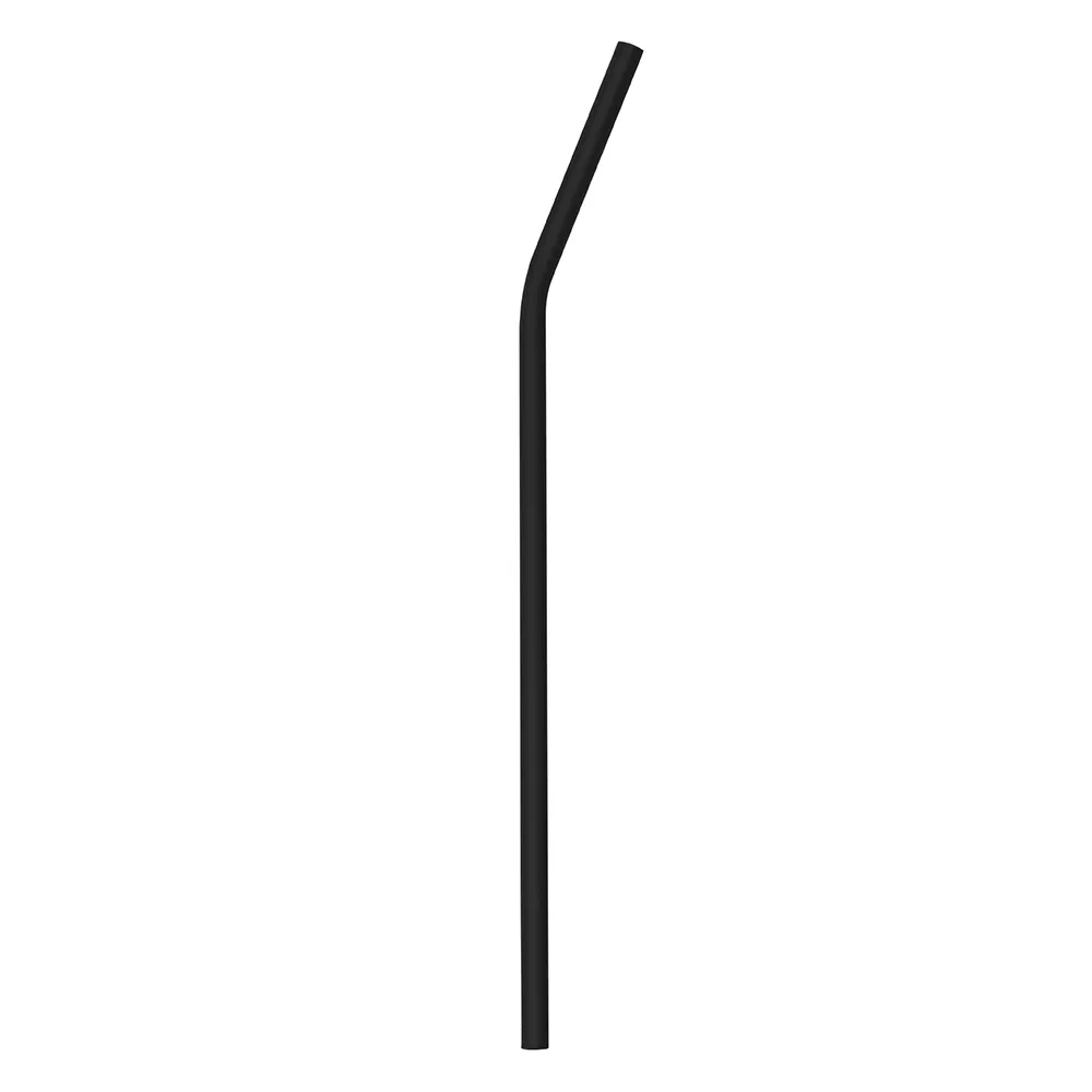 #Canudo Curvado 218mm Alumínio-P@14278