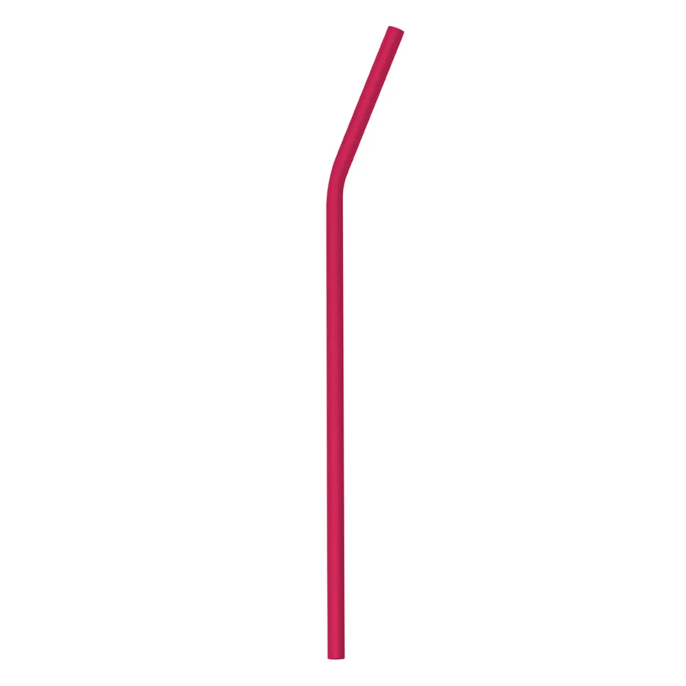 #Canudo Curvado 218mm Alumínio