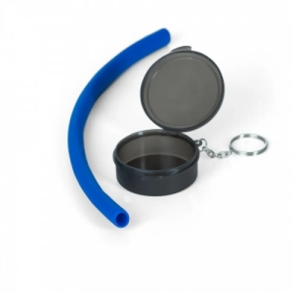 #Canudo de Silicone com Estojo