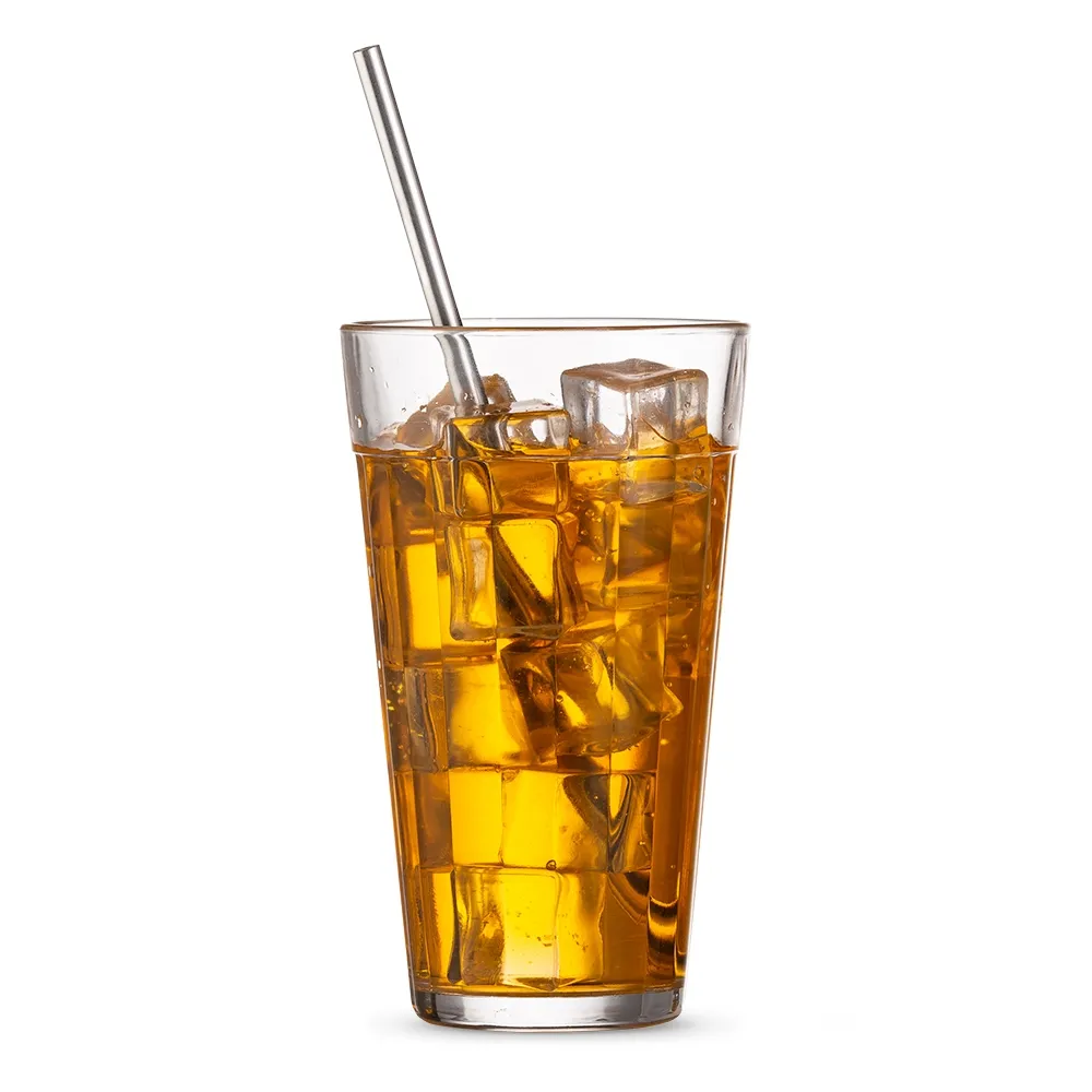 #Canudo Reto 200mm Inox