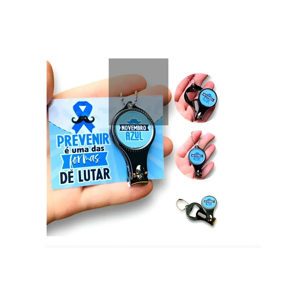 Card com chaveiro 3 em 1-1710D