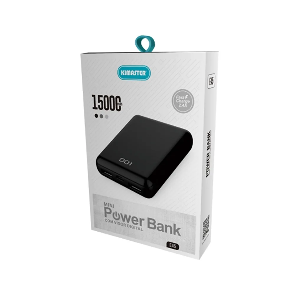 Carregador Portátil mini 15000mAh