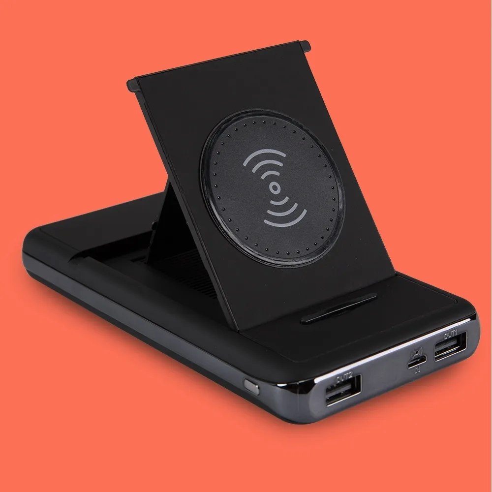 Carregador portátil via USB e sem fio