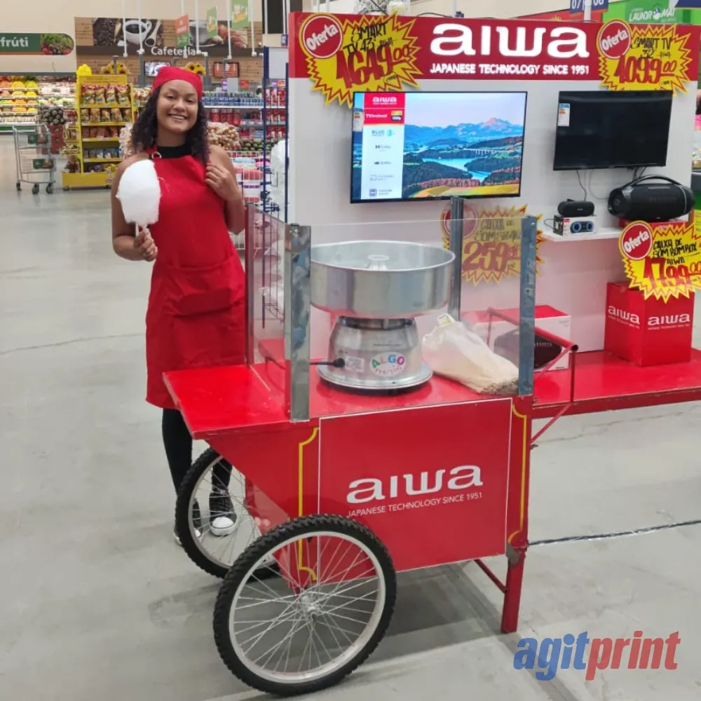 Carrinho de Algodão Doce-AG1003