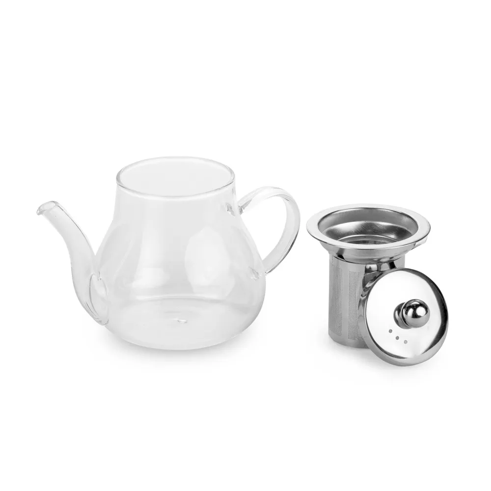 Chaleira Vidro Borossilicato 600ml