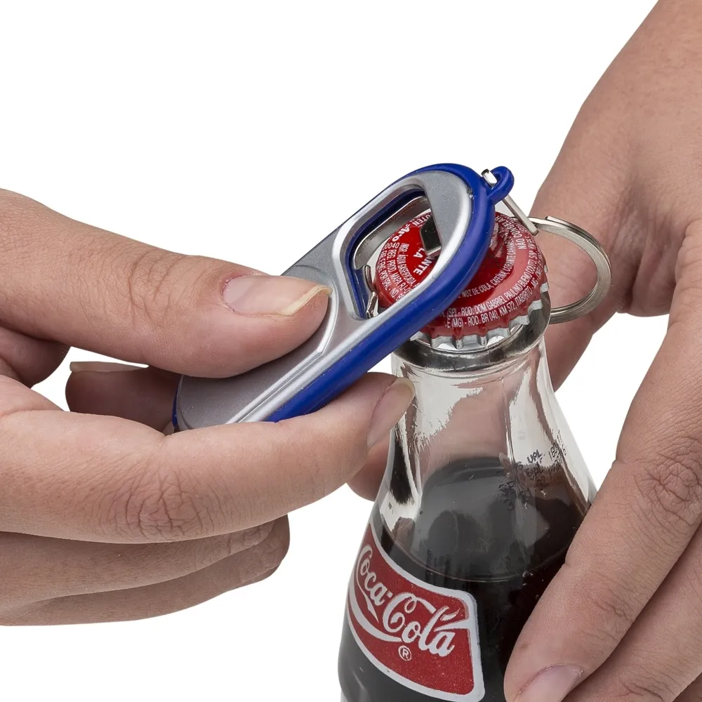 #Chaveiro Abridor com Lanterna