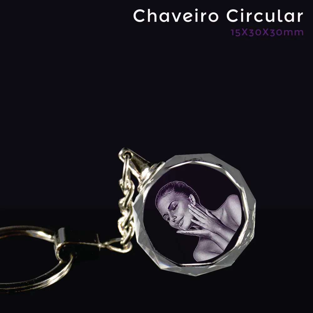 Chaveiro Circular-CHV001