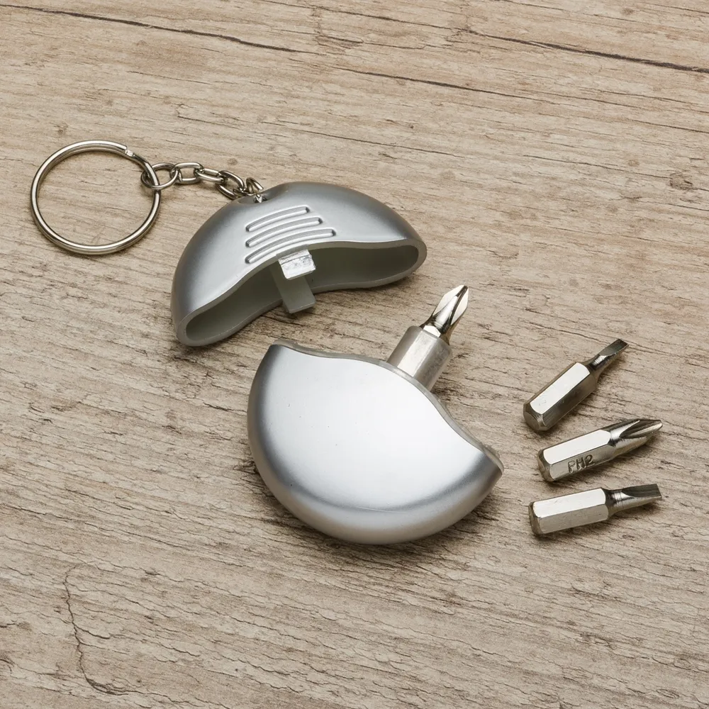 #Chaveiro Plástico kit Ferramenta 4 peças