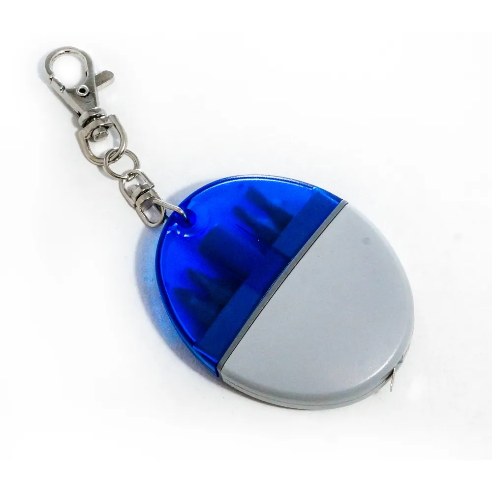 #Chaveiro Ferramenta 4 peças com Trena