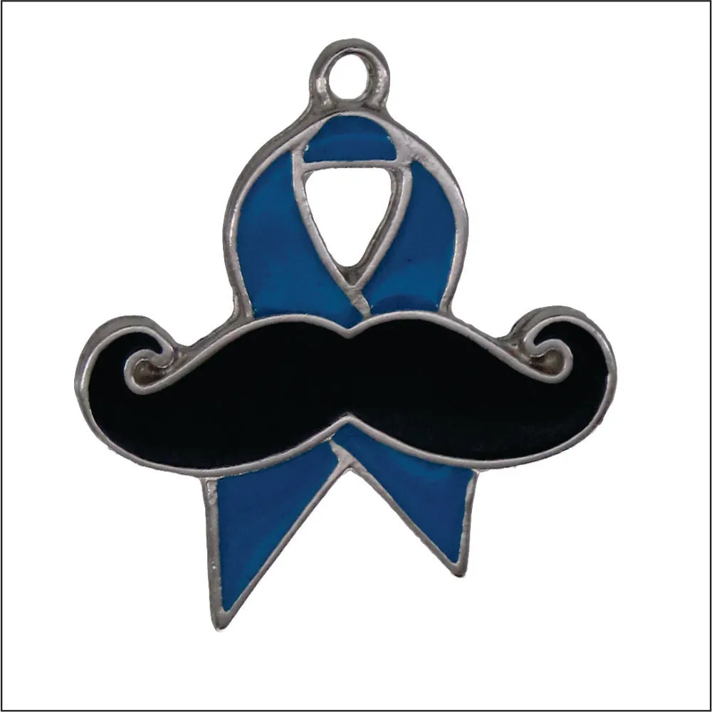 Chaveiro Laço e Bigode Novembro Azul-ChavNovAzul