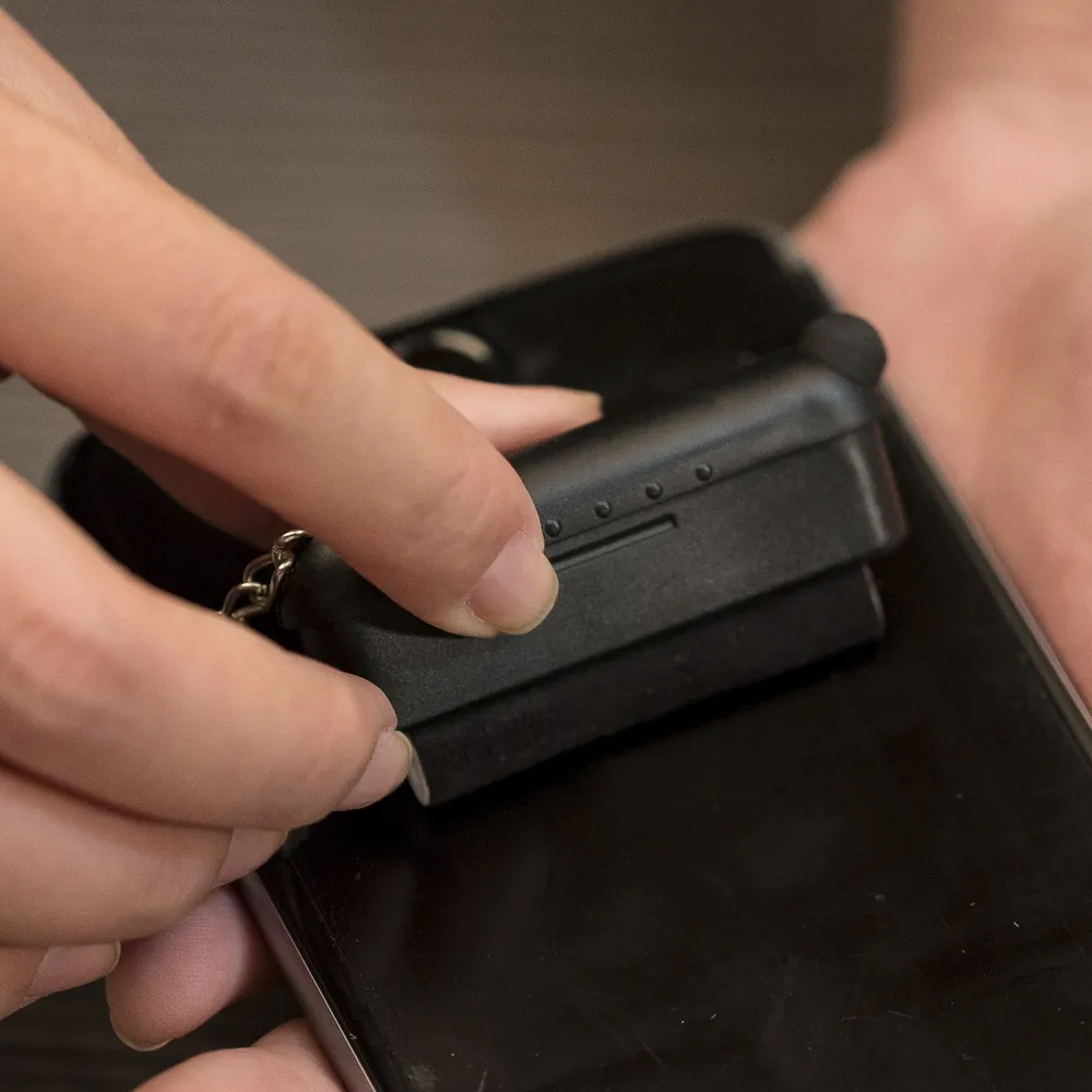 #Chaveiro Plástico Limpador e Touch