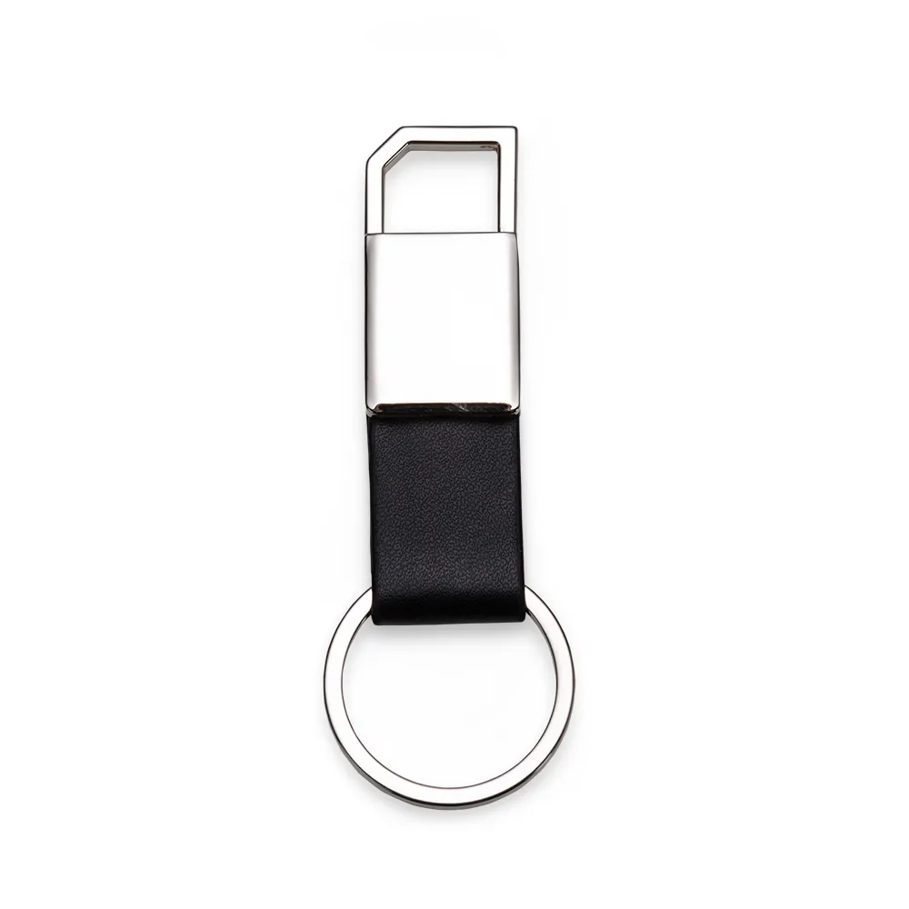 #Chaveiro Metal com Couro-14134