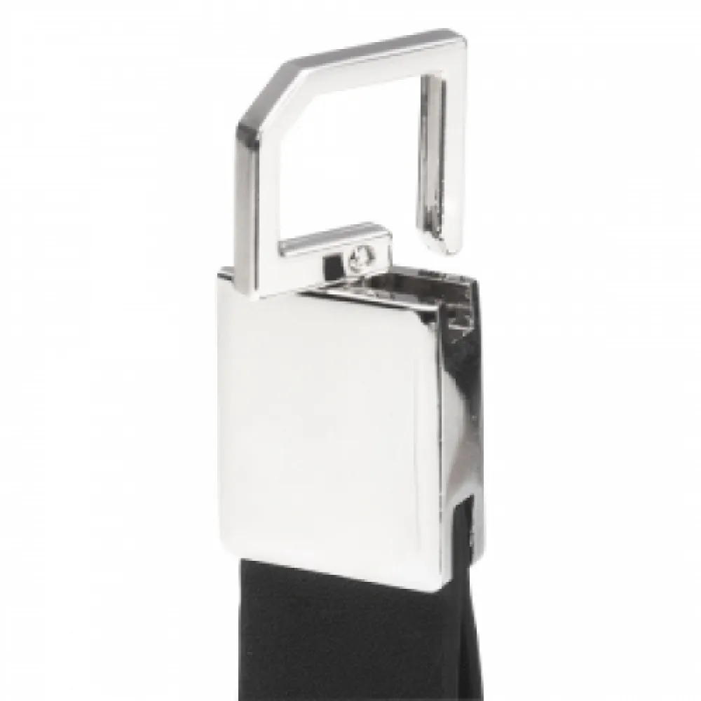 #Chaveiro Metal com Couro