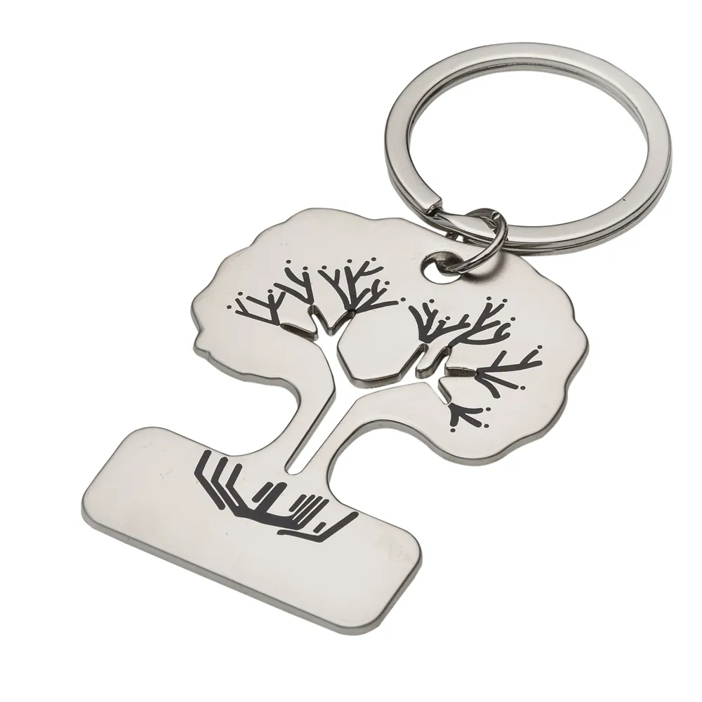 #Chaveiro Metal Árvore