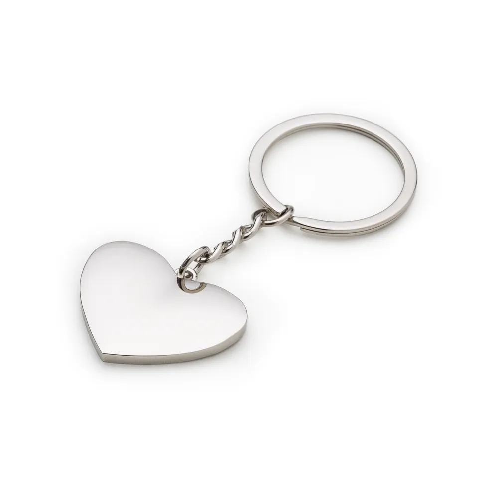 #Chaveiro Metal Coração