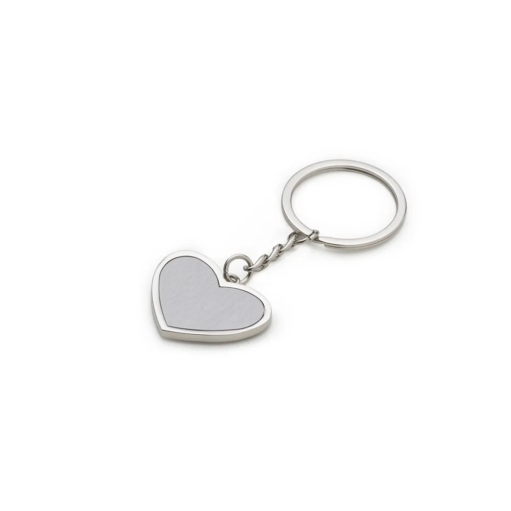#Chaveiro Metal Coração
