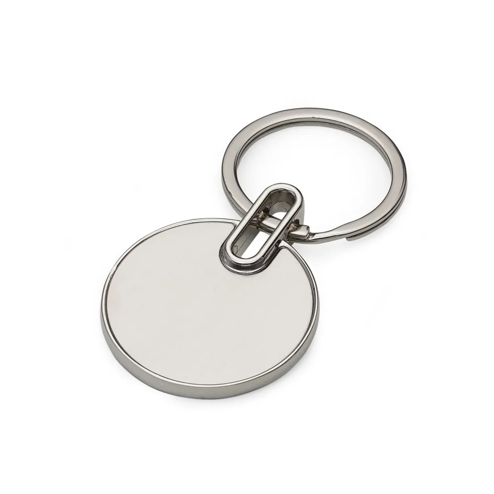 #Chaveiro Metal Redondo